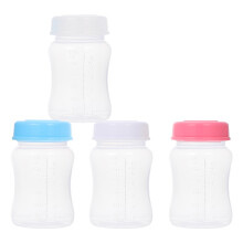 Plastic Milchbehälter Öffnung Bunt 4er Set