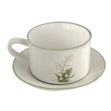 1 Set Latte Tassen, Saft Tassen, Keramik Milchbecher, Tee Tasse