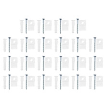 22Sets Glasbevestigingsclips Voor Met Stevige Constructie