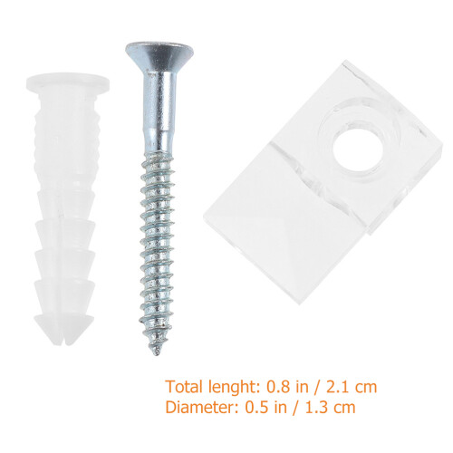 22Sets Glasbevestigingsclips Voor Met Stevige Constructie 1