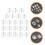 22Sets Glasbevestigingsclips Voor Met Stevige Constructie 5