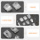 22Sets Glasbevestigingsclips Voor Met Stevige Constructie 8