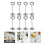 Worgeous 8 Teile Poster Halter Organizer Sternförmig Desktop 9