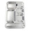 Raindrops Kinder -Tabletts Portionierungs-Teller Schmutzresistent 7
