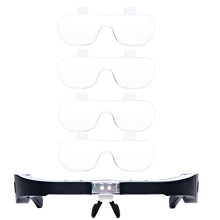 LED-vergrootglas met hoofdsteun Reparatievergrootglas Leesvergrootglas