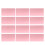 Raindrops 50 Visitenkarten Gravur Blanko Büro Roségold 1
