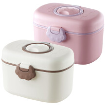 Milchpulver Spender Formel Spender Rosa 2 12x9,5 Cm