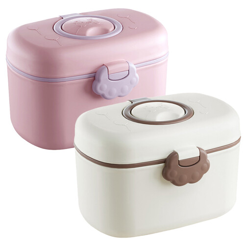Milchpulver Spender Formel Spender Rosa 2 12x9,5 Cm 1