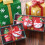2Stück Weihnachtskuchen Modellier Baumwolltuch Waschlappen Geschenk 5