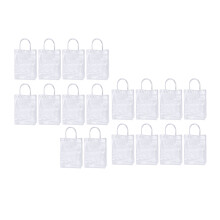 Pvc Einkaufstaschen Handheld 18 Stück 7,86x5,89x2,75 Zoll