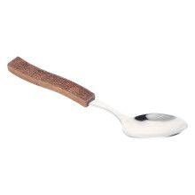 3Teilig Servierlöffel Mit Holzgriff
