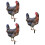 3Stück Huhn Garten Schild Outdoor 9