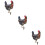3Stück Huhn Garten Schild Outdoor 11