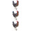 3Stück Huhn Garten Schild Outdoor 10