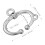 Cow Rinder Nasenring Mit Metallfeder 2