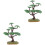 Set Aus 2 Halter Cascade Imitat Ornamente 5