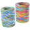 Raffiaband Papier Bastelband Bunt 2 11