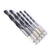 5Stk Bohrer Set Für Holzbearbeitung Mit 1/4" Sechskant Schaft
