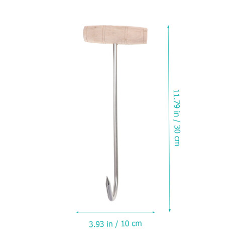 2Stk Fleischaufhängehaken Holz Für Und 1