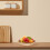 Raindrops Dekorschale Holz Hellbraun 1 Set 10