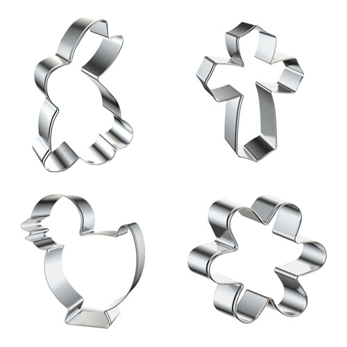 1 Set Keksform Hase Ausstecher 2
