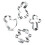 1 Set Keksform Hase Ausstecher 5