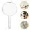 Makeup Spiegel Handspiegel Versilbert 1 Set Für 4