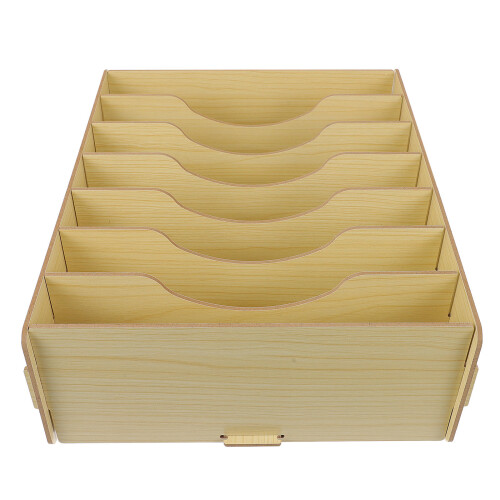 Box Desktop Aufbewahrungscontainer Holz