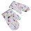 2Stk Mikrowellenhandschuhe Aus Mattem Polyester 1