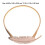 1 Paar Vorhangband Mit Eisenmagnet Und Blumenmuster 8