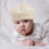 Beret Für Kleinkindmädchen, Baskenmütze Beige, 1 5