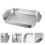 Double Ears Plate Backform Silber Ofengeeignet 1 Satz 3