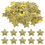 Star Cloth Applikation Sternen Patch Gold 100 10