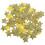 Star Cloth Applikation Sternen Patch Gold 100 2