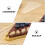 50Stk Kuchenboxen Transparente Mousse Verpackungsbox Gold 7
