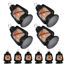 20Pcs Vintage Style Resin Mini Lantern Charms for Jewelry Making