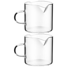 2 Stk. Milchkrug Wassertrinkglas Kaffeetasse