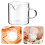 2 Stk. Milchkrug Wassertrinkglas Kaffeetasse 4
