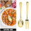 120 Gold Besteck Silberware 8