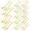 120 Gold Besteck Silberware 11