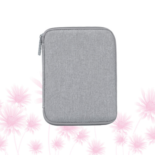 1St Grau Polyester Kabeltasche Für 0.5*5.5*0.8In