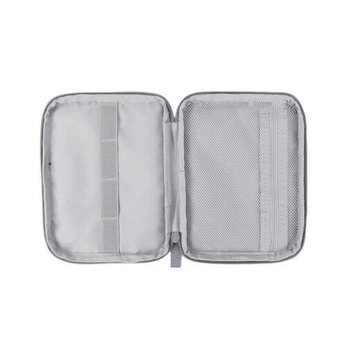 1St Grau Polyester Kabeltasche Für 0.5*5.5*0.8In 1