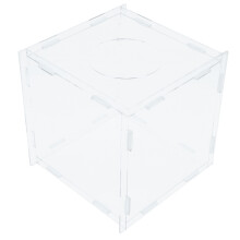 1St Transparente Acryl Lotteriebox, Aufbewahrungsbehälter, Werbebox