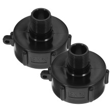 Worgeous 2Stk Ibc Tote Adapter Für Gartenschlauchventil 7,2x6x2,5Zoll