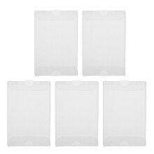 5Stk Kassettenband Aufbewahrungsbox PVC Organizer 4,3" X 2,8"