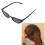 Subtle Cat Eye Sonnenbrille Harz 2er Pack 2