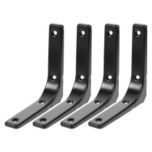 Masteelf 4 . Halterung Regalhalter 10x10 Cm Schwarz