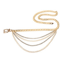 Druckverschluss Schmuck Mehrschichtige Taillenkette Miss