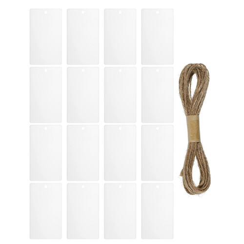 Weißer Hängemarken Acryl Organizer 16