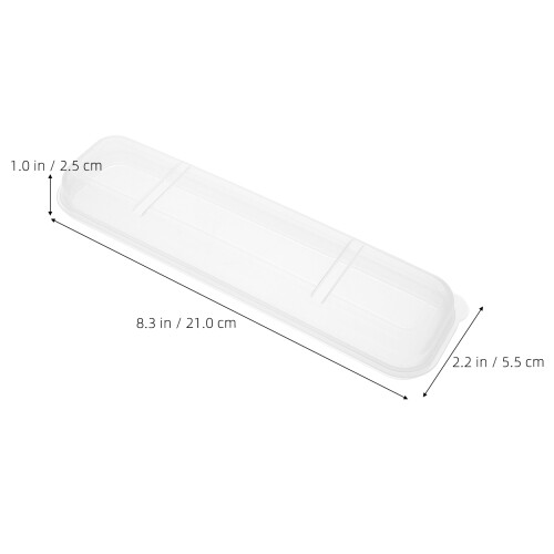 Zehuanyu 2 Transparent Besteck Besteckbox Student 2